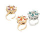 Le Carose rings Manege silver or gold plated