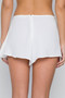 Mid-rise Light Crinkled Self Tie Shorts