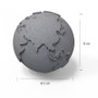 Concrete Globe Silicone Mold Cement Handmade 3D