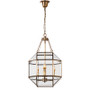 Vintage Brass Lantern Chandelier Foyer Lighting