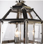 Nickel Lantern Chandelier Polished Nickel Foyer Pendant Light