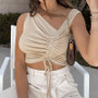 Ruched Knit Tank