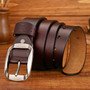 Belt cowhide genuine leather for men, strap male jeans. BUY IT NOW!