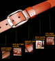 Belt cowhide genuine leather for men, strap male jeans. BUY IT NOW!