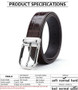 For men of taste...It´s for you, genuine leather belt, pin buckle.