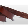 Men's belt, 100% genuine full grain leather, pin buckle belts for jeans cowboy.