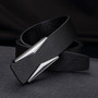 Brown or black belt for men. Genuine Leather. Slide buckle stylish strap.  BUY IT TODAY!