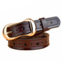 It's designed for beautiful women, leather belt for you...COME ON NOW!