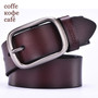 Genuine Cowhide leather belts for men. Fancy  vintage.