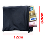 Handy wrist wallet with zipper