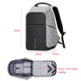 MR Anti-theft USB Charging Backpack for 15 inch laptop