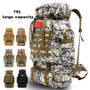 70L Capacity Chinese Military Tactic Backpack for Hiking