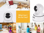 720P Wifi Camera with Night Vision - Home Security Surveillance