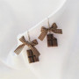 Chocolate Bow Kawaii Candy Earrings