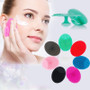 Silicone Face Cleansing Brush Mini Massage Waterproof Facial Cleansing Tool Soft Deep Face Pore Cleanser Brush Skin Care TXTB1