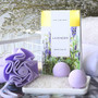 Spa Luxetique Spa Gift Baskets for Women, Lavender Bath Gift Basket,