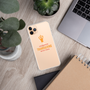 "Celebrate Thanksgiving with Yoga" iPhone Case