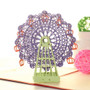 Sky Wheel Greeting Card/ 3D Pop UP