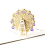 Sky Wheel Greeting Card/ 3D Pop UP