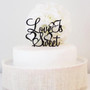 Romantic Wedding Cake Topper /Beautiful Engagement Cake Decoration