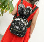 3Pcs Sequin Bunny Rabbit Small Mini Backpack