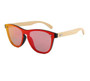 UV Mirror Wooden Bamboo Sunglasses