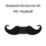 Mustache Wooden Bow Tie