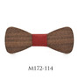 Style Business Banquet Wooden Bow Tie