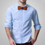 Style Handmade Wooden Bow Tie