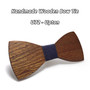 Style Handmade Wooden Bow Tie