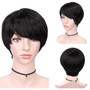 Short Human Hair Lace Front Wigs