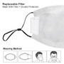 NYC Art- Face Masks Dust Mask with Filter Element, Multiple Spare Filter Cartridges