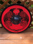 Double Raven Viking Shield - 24" Hand painted Viking Medieval Shield