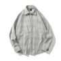 Flannel Single Pocket Shirt