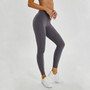 Soft Naked-Feel Athletic Fitness Leggings Women Stretchy High Waist Gym Sport