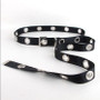 Black Eyelet Belt