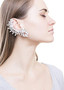 Chic Statement Full Ear Crystal Cuff