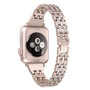 Iwatch Band for Apple Watch Link Bracelet 38mm 40mm 42mm 44mm iWatch Series 4/3/2/1 Rhinestone Wristband Strap