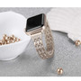Iwatch Band for Apple Watch Link Bracelet 38mm 40mm 42mm 44mm iWatch Series 4/3/2/1 Rhinestone Wristband Strap