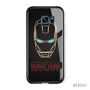 Tempered Glass Phone Case / Black Panther, Iron Man, Spiderman, Captain America Phone Case For Samsung Galaxy S7 Edge S8 S8 Plus