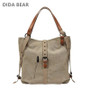 DIDABEAR Canvas Tote Bag / Large Capacity Shoulder Bag / Handbag | TheKedStore