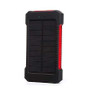 Solar Power Bank 10,000MAH & Dual USB Solar Battery Charger with a compass LED light torch - Waterproof