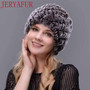 Real fur hat handmade