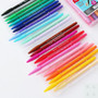 Soft Felt Tip Pastel Markers, set of 24 colors