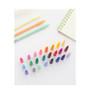 Soft Felt Tip Pastel Markers, set of 24 colors