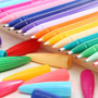 Soft Felt Tip Pastel Markers, set of 24 colors