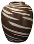 Brown Caramel Tiger Churn - Style: 7330628