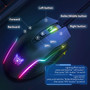 High DPI Pro Gaming Mouse | Wired RGB Black Pink