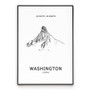 Mount Washington Oregon Poster Wall Art