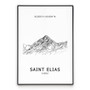 Mount Saint Elias Poster Wall Art